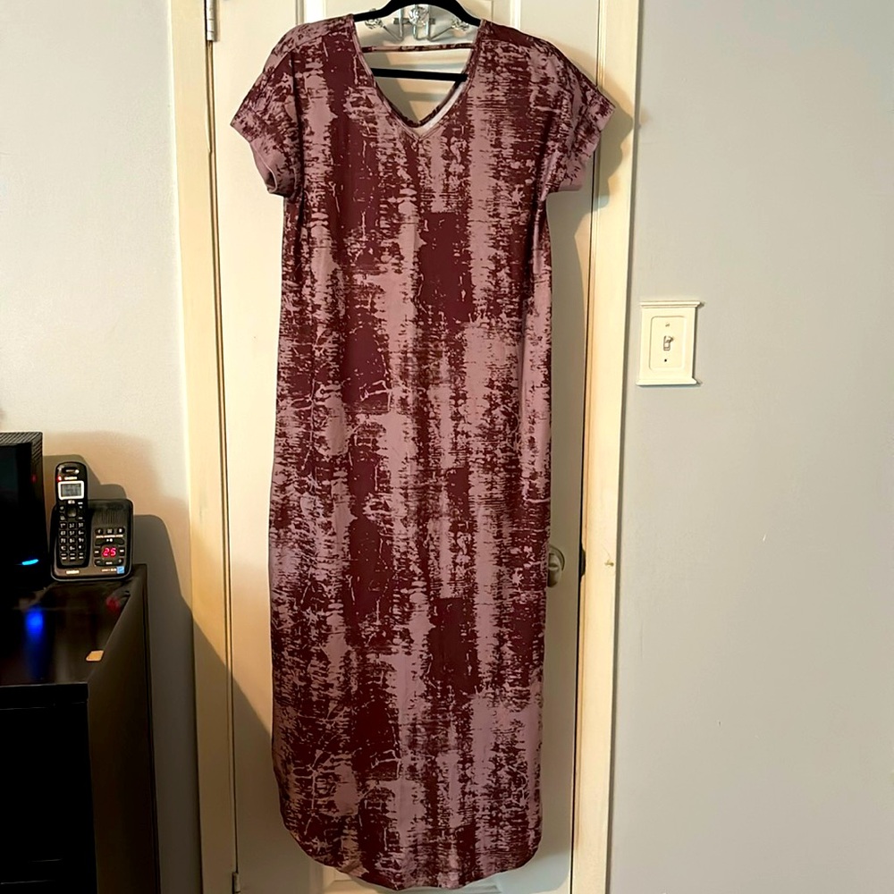 LuLaRoe Unicorn Macy V-Neck Maxi Dress